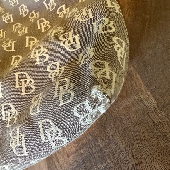 Vintage Dooney & Bourke Canvas Hobo - Picture 4 of 5